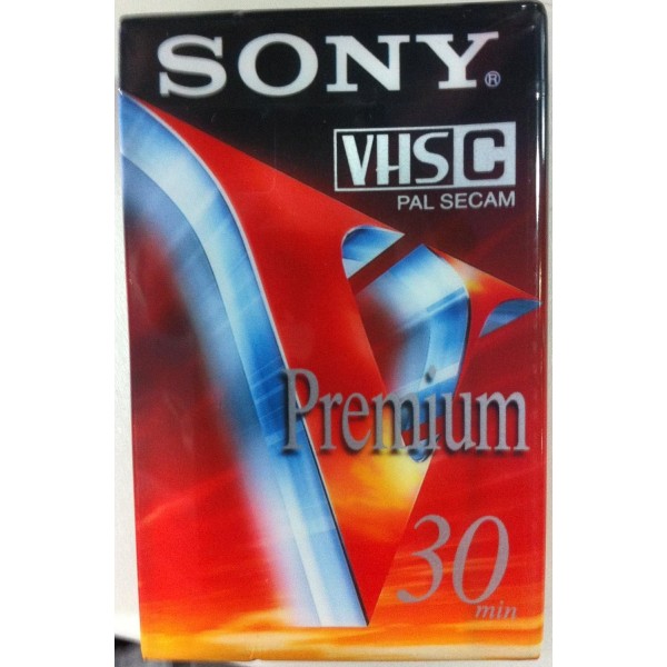 SONY VHSC PREMIUM EC 30 MINUTES PAL SECAM